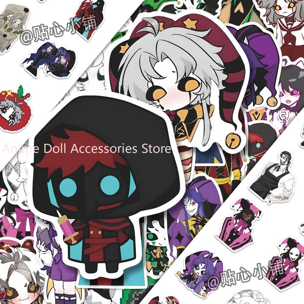 Skateboard - 73PCS Adesivos de Anime The Freak