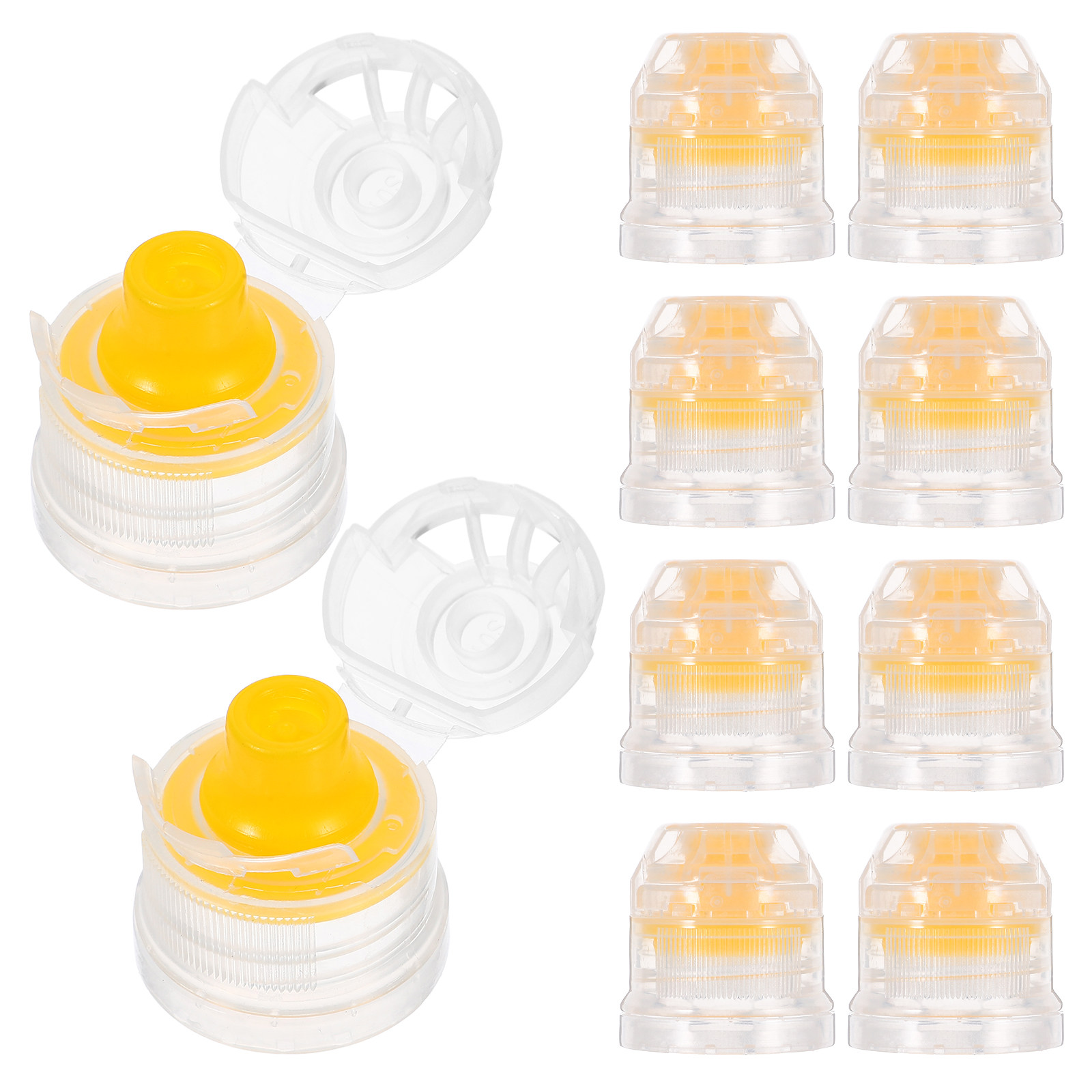 Sports Water Bottle Insulated - 10 Peças de Tampa Reutilizável com