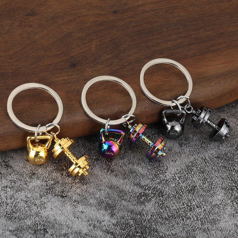 Pingente de casal com tema de  - Dumbbell Set avaliação e preço
